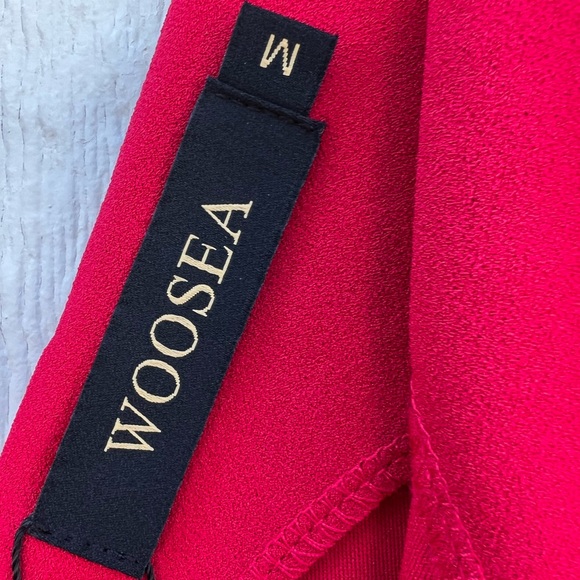 Woosea red evening gown - Picture 3 of 4